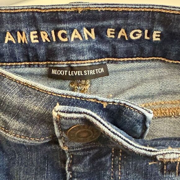 American Eagle Outfitters High Rise Mini Denim Skirt - US Women’s 4 - Picture 5 of 6